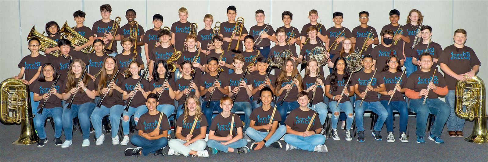 The Spillane symphonic winds was named as a National Winner in the Mark of Excellence/National Wind Band Honors project.